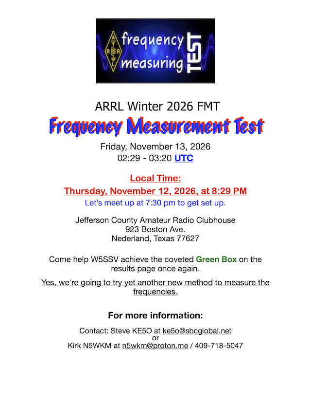 ARRL Winter 2026 FMT Flyer web